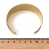 316L Surgical Stainless Steel Cuff Bangles BJEW-D454-01C-G-5