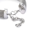 304 Stainless Steel Bracelet for Women BJEW-U009-04P-01-4