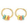 Ion Plating(IP) 304 Stainless Steel Hoop Earrings EJEW-A118-02G-4