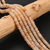 Natural Aventurine Beads Strands G-L635-A03-4x2mm-01-1