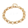 304 Stainless Steel Link Chain Bracelets for Women BJEW-H207-01C-G-4