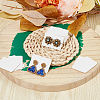 300Pcs Paper Jewelry Earring Display Cards with Hanging Hole CDIS-SP0001-05A-4