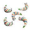 Handmade Lampwork Worm Figurines LA-CBA77D3-01A-1