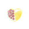 Alloy Heart Watch Band Studs MOBA-PW0001-81A-1