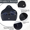 1Pc PVC Leather Eyeglass Cases AJEW-CN0005-75-6