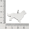 Non-Tarnish 304 Stainless Steel Pendants STAS-E205-10P-3