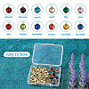 DIY Birthstone Jewelry Making Finding Kit FIND-TA0002-12-4