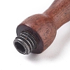Pear Wood Handle AJEW-WH0121-35G-2