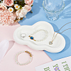 Cloud Shape Ceramic Jewelry Plate AJEW-WH0518-28-4