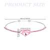 1Pc Alloy Rhinetsone Open Cuff Bangles for Women BJEW-LP0003-45B-2