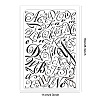 Custom PVC Plastic Clear Stamps DIY-WH0618-0158-2