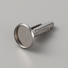 304 Stainless Steel Cuff Button STAS-WH0017-027