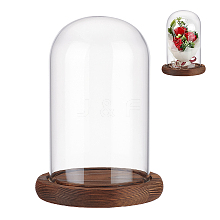 Glass Dome Cover DJEW-WH0015-100A