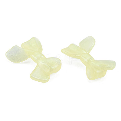 Transparent Luminous Acrylic Beads LS-TACR-T007-11E-1