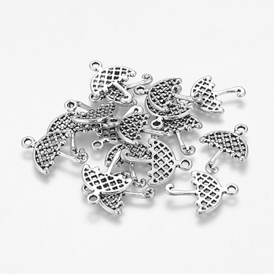 Tibetan Style Alloy Umbrella Pendants LF1300Y-NF-1