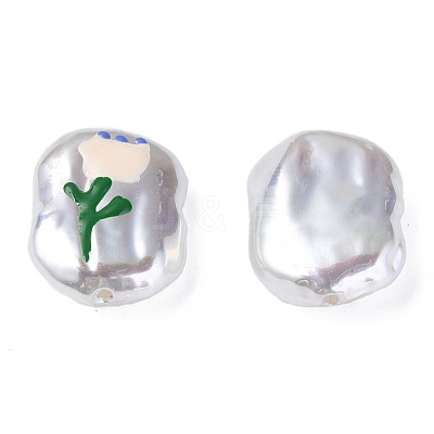ABS Plastic Imitation Pearl Beads KY-N015-165-1