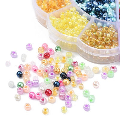 Glass Beads Set DIY-YW0003-42-1