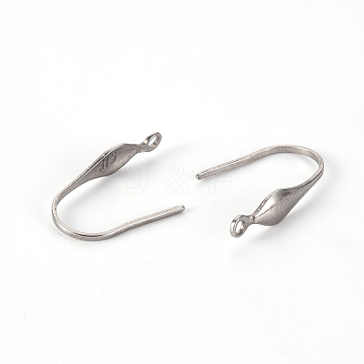 Tarnish Resistant 316 Stainless Steel Stud Earring Hooks STAS-Q239-015-1