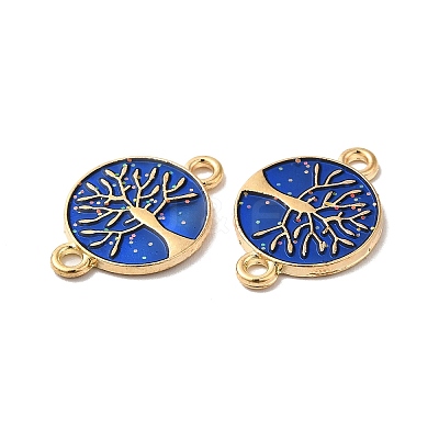 Alloy Enamel Connector Charms ENAM-Q448-03LG-1