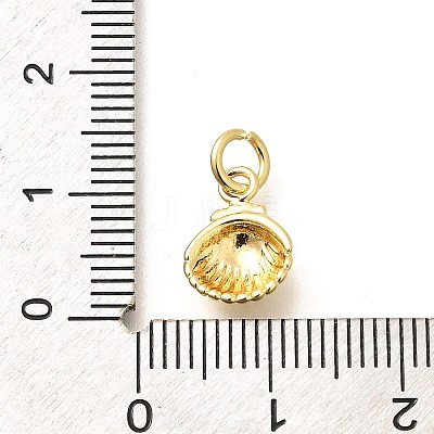 Brass Pendants KK-Q040-05B-G-1