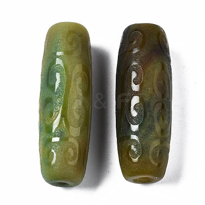 Natural Grey Agate Beads G-S359-340C-1