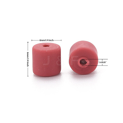Polymer Clay Bead Strands CLAY-T001-C44-1