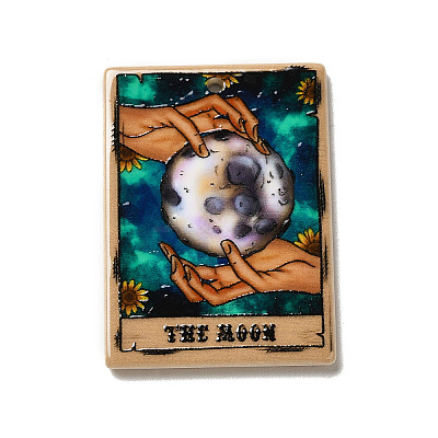 Printed Acrylic Pendants MACR-O046-01F-1
