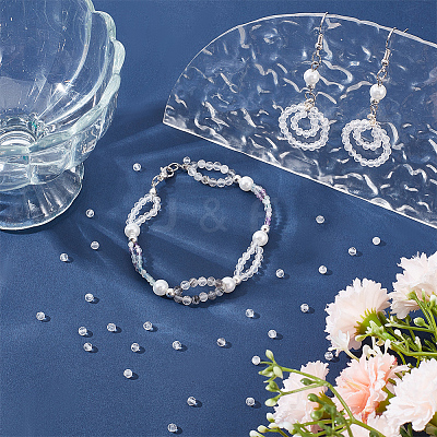 2 Strands Natural Quartz Crystal Beads Strands G-NB0005-04-1