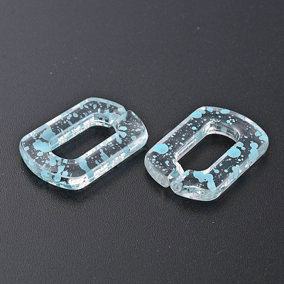 Transparent Acrylic Linking Rings OACR-N009-017A-06-1