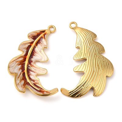 304 Stainless Steel Enamel Pendants STAS-K256-14G-04-1