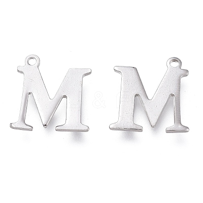Tarnish Resistant 304 Stainless Steel Charms STAS-H112-M-P-1