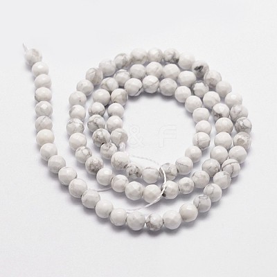 Natural Howlite Beads Strands X-G-D840-44-4mm-1