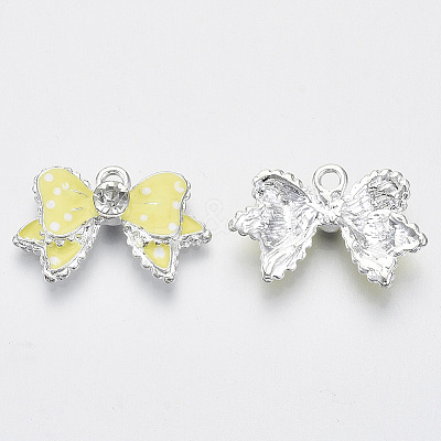 Alloy Enamel Pendants ENAM-Q434-01A-1