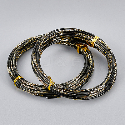 Textured Round Aluminum Craft Wire AW-BC0003-21A-1