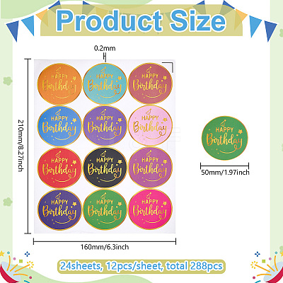 Self-adhesive Picture Stickers DIY-WH0308-675-1