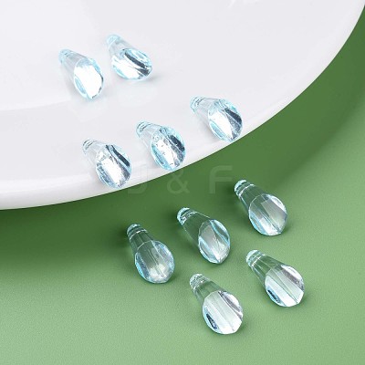 Transparent Acrylic Pendants MACR-S373-111-B-1