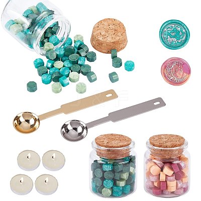 DIY Wax Seal Wax Sealing Stamps Tools Sets DIY-CP0002-83-1