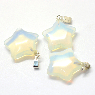 Star Opalite Pendants X-G-Q367-05-1