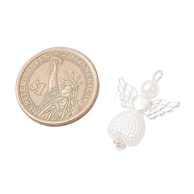 ABS Plastic Imitation Pearl Pendants PALLOY-JF04061-01-1
