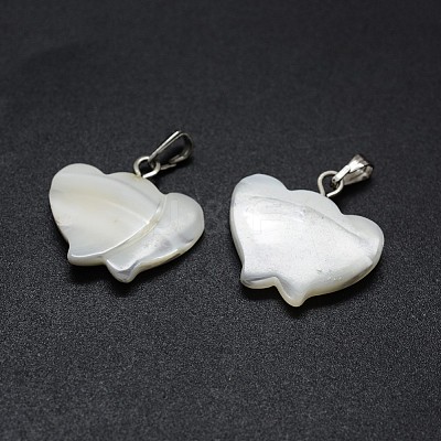 Shell Pendants SSHEL-E564-27P-1