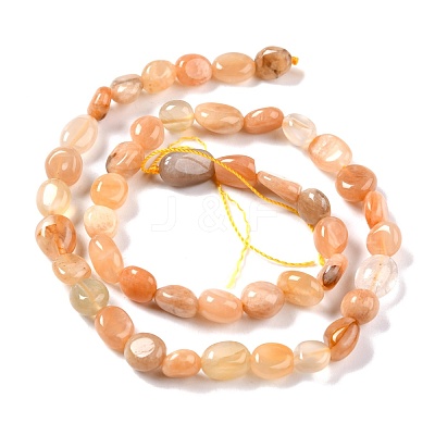 Natural Sunstone Beads Strands G-G018-18A-1