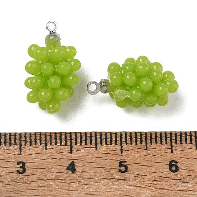 Opaque Acrylic Pendants AC-CBAD695-07A-1