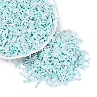 FGB Grade A Glass Round Bugle Beads SEED-Q040-06A-04-1