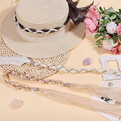 3Pcs 3 Colors Nylon Hat Bands DIY-CA0007-93-1