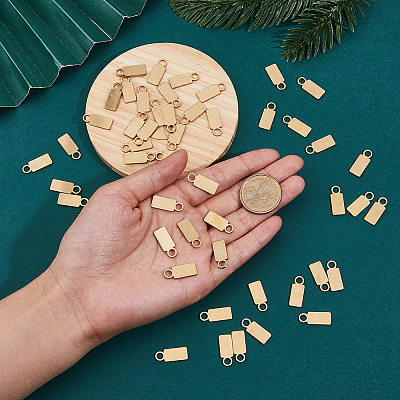 50Pcs Brass Pendants KK-DC0004-21-1