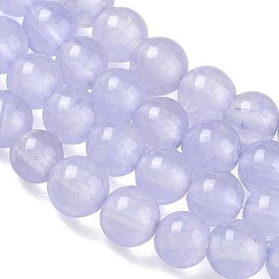 Dyed Natural White Jade Beads Strands GG-CBA9281-B01-4mm-1