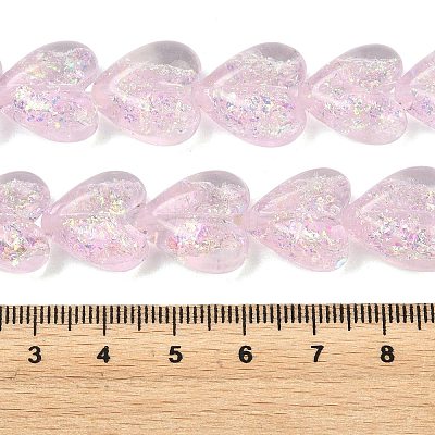 Handmade Foil Glass Beads DICH-C001-01B-1