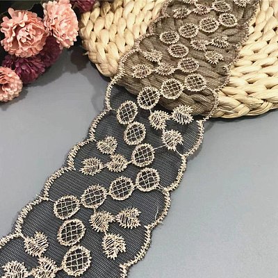 Polyester Embroidery Ribbon PW-WG78407-11-1