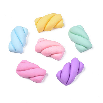 Marshmallow Opaque Resin Decoden Cabochons X-CRES-S307-042-1