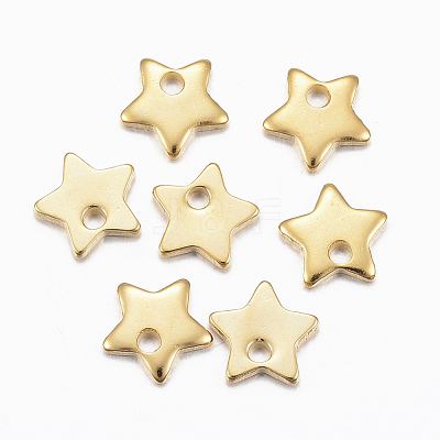 304 Stainless Steel Charms STAS-H557-25G-1